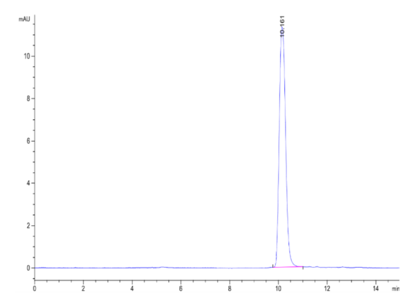 HPLC of Biotinylated Human IL-2 Protein 2004