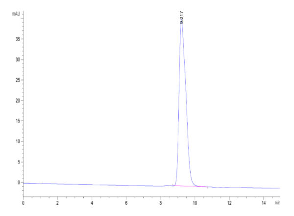 HPLC of Biotinylated Human HLA-A*03:01&B2M&gp100 (ALLAVGATK) Monomer Pr 2185