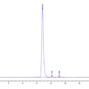 HPLC of Human CLEC4M/CD299 Protein 2222