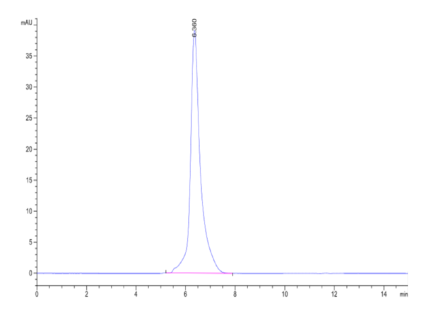 HPLC of Human OSMR Protein 2224