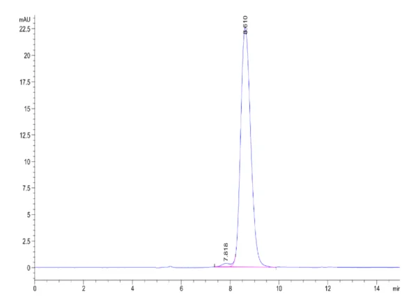 HPLC of Human MSLN/Mesothelin Protein 2240