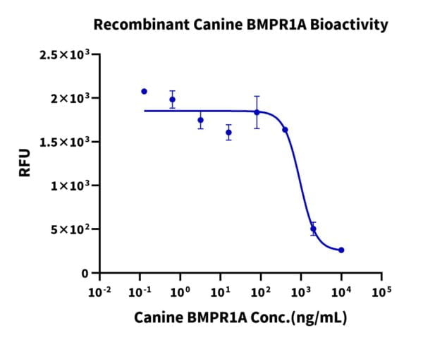 Cell based assay with Canine BMPR1A/ALK-3 Protein 2425