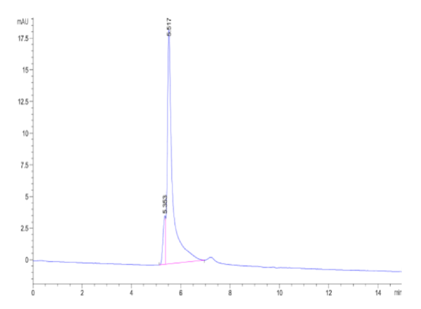 HPLC of Human TPM1?Protein 2450