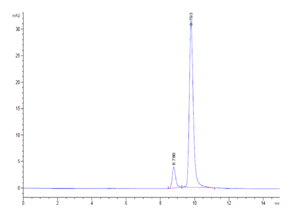 HPLC of Human BLOC1S2?Protein 2454