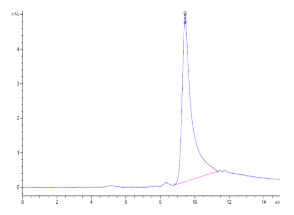 HPLC of Mouse CD40 Ligand/TNFSF5 Protein 2471