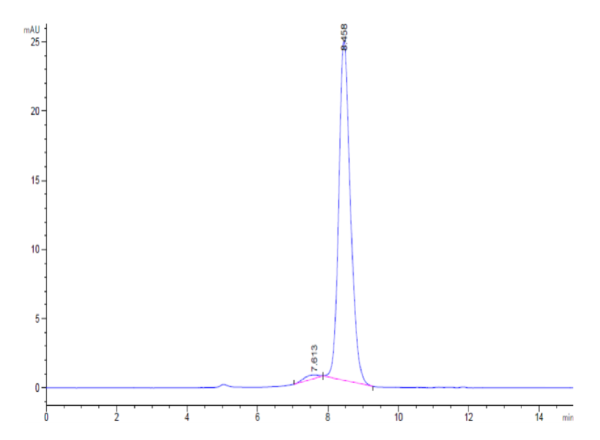 HPLC of Human RET?Protein 2522