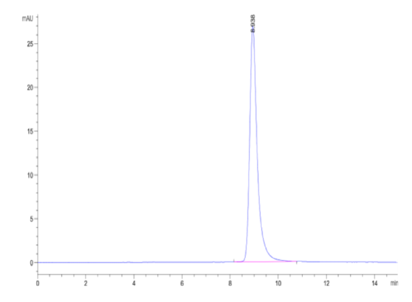 HPLC of Cynomolgus ROR2/NTRKR2 Protein 2541