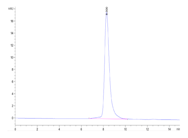 HPLC of Mouse GAS6 Protein 2653