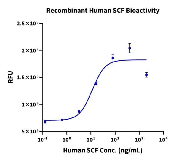 Cell based assay with Human SCF Protein 2683