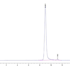 HPLC of Human HLA-A*11:01&B2M&KRAS G12S (VVVGASGVGK) Monomer Protein 2717