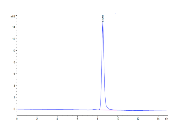 HPLC of Cynomolgus AFP Protein 2765