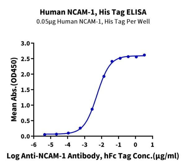 ELISA with Human NCAM-1/CD56 Protein 2780