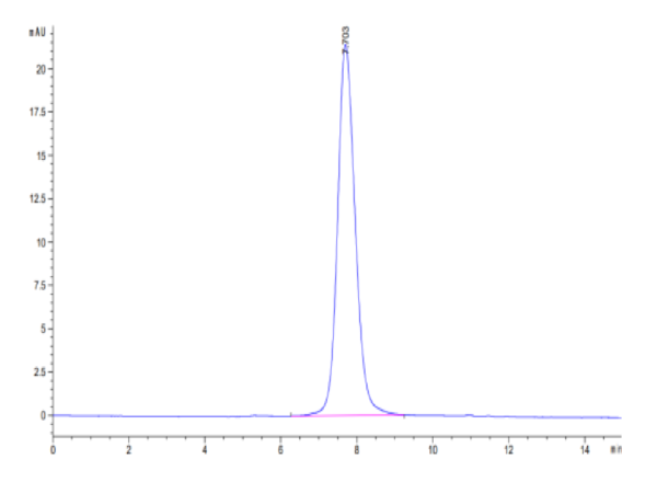 HPLC of SARS-CoV-2 Spike S1 (Delta B.1.617.2) Protein 2887