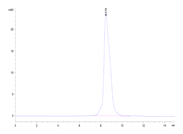 HPLC of Mouse PILRA Protein 2924