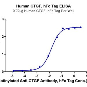 ELISA with Human CTGF/CCN2 Protein 3154
