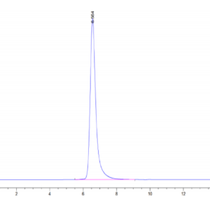HPLC of Human HLA-A*02:01&B2M&HPV16 E7 (YMLDLQPET) Monomer Protein 3254