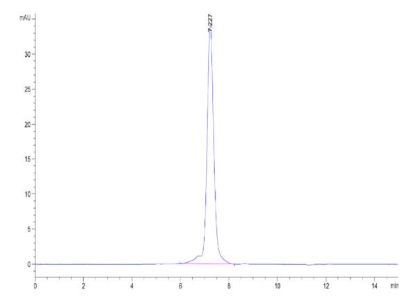 HPLC of Mouse OX40 Ligand/TNFSF4 Protein 3398