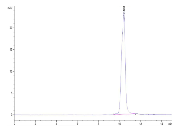 HPLC of Human IL-15RA&IL-15 Protein 3465
