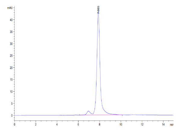 HPLC of Mouse Factor H/CFH Protein 3501