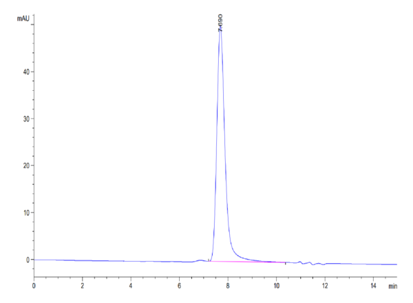 HPLC of Mouse FLT3 Ligand Protein 3579