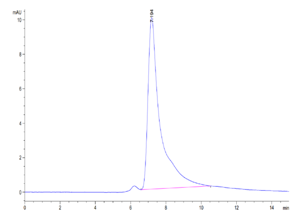 HPLC of Mouse LOX1 Protein 3662