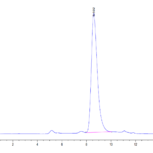 HPLC of Human FAM3D Protein 3679