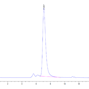 HPLC of Mouse APOA1 Protein 3767