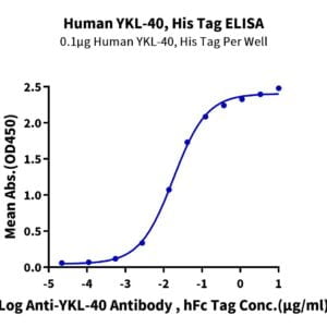 ELISA with Human YKL-40/CHI3L1 Protein 3771