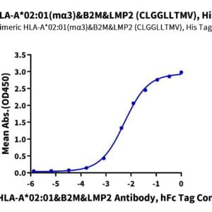 ELISA with Chimeric HLA-A*02:01 (mα3) &B2M&LMP2 (CLGGLLTMV) Monom 3777