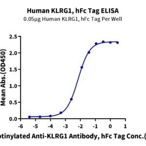 ELISA with Human KLRG1 Protein 3812