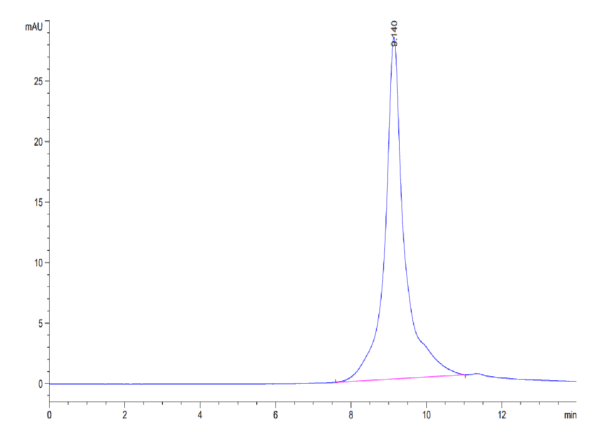 HPLC of Mouse Kallikrein 5/KLK5 Protein 3827