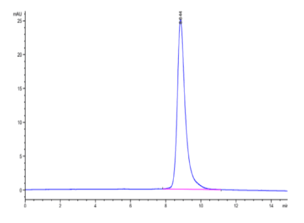 HPLC of Human IL-17RB Protein 3863
