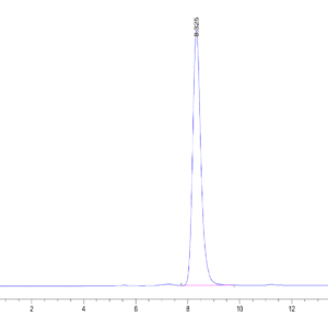 HPLC of Mouse EPHB2 Protein 3900
