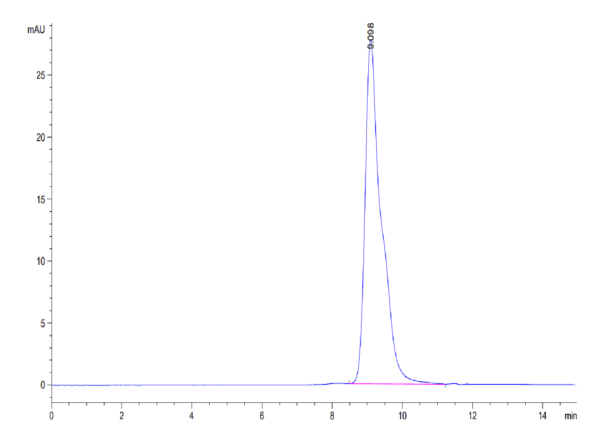 HPLC of Mouse LAIR1/CD305 Protein 3937