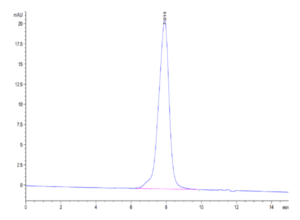 HPLC of Human CDH17/Cadherin 17 Protein 4012