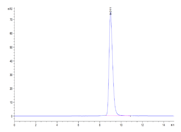 HPLC of Mouse PRLR Protein 4031