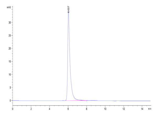 HPLC of Biotinylated Human Semaphorin 4D/SEMA4D/CD100 Protein 4085