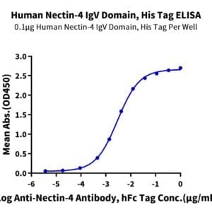 ELISA with Human Nectin-4 Protein IgV Domain 4104