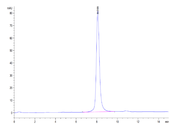 HPLC of Mouse GM-CSF R alpha Protein 4145