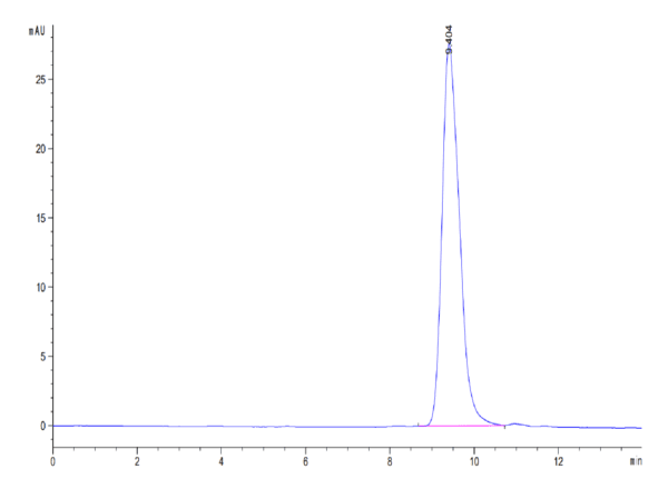 HPLC of Mouse TIGIT Protein 4157