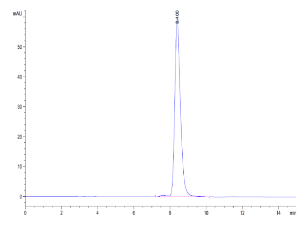 HPLC of Human BACE-1 Protein 4253