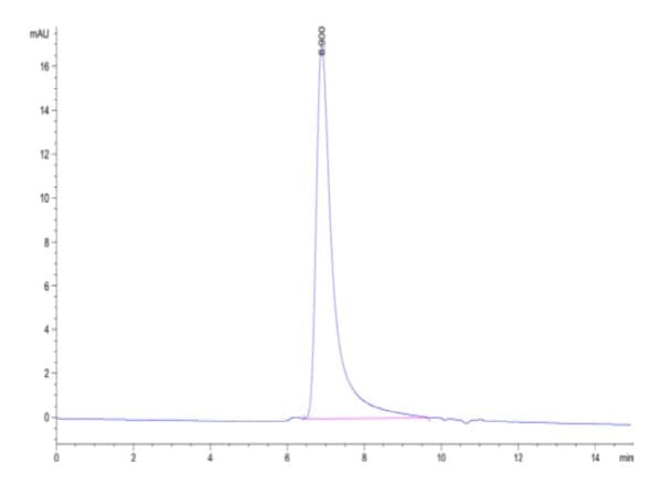 HPLC of Human OX40/TNFRSF4/CD134 Protein 4540