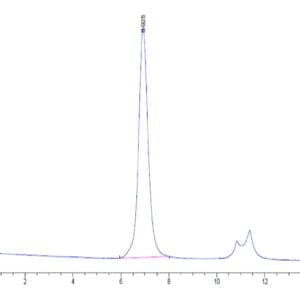 HPLC of Human Siglec-9 Protein 4563