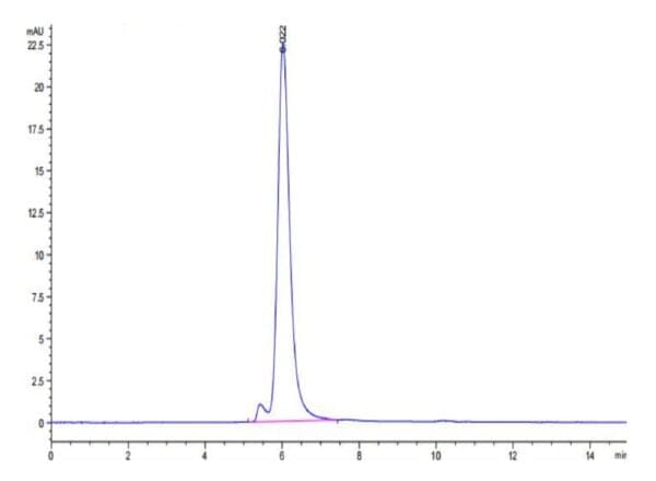HPLC of Mouse CDCP1 Protein 4865