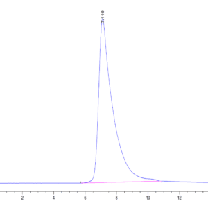 HPLC of Human CD23/Fc epsilon RII Protein 4868
