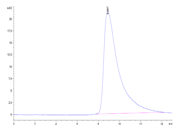 HPLC of Biotinylated Human NKG2A&CD94 Protein 5176